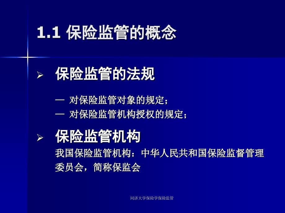 同济大学保险学保险监管课件_第5页