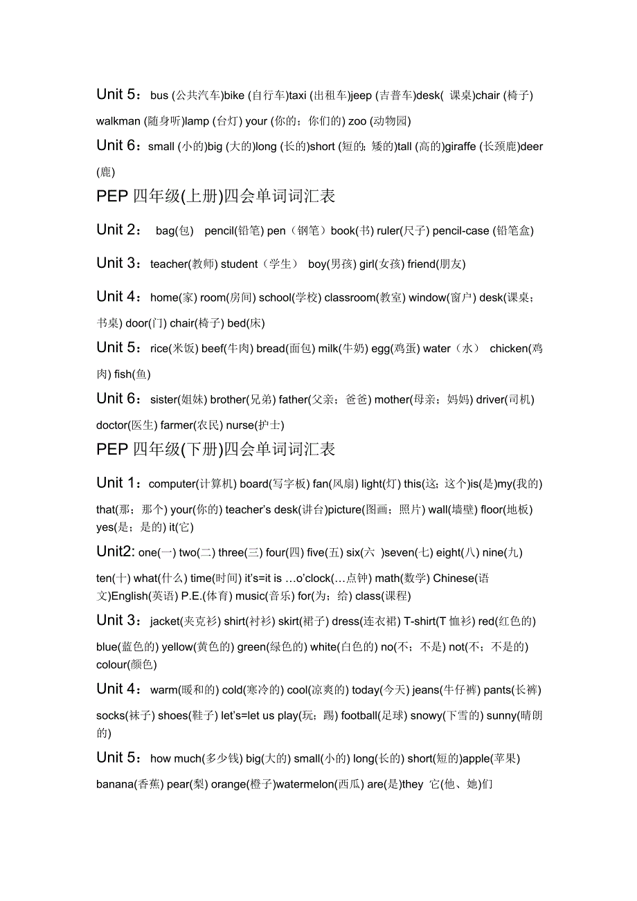 小学英语三~六年级四会单词汇总.doc_第2页