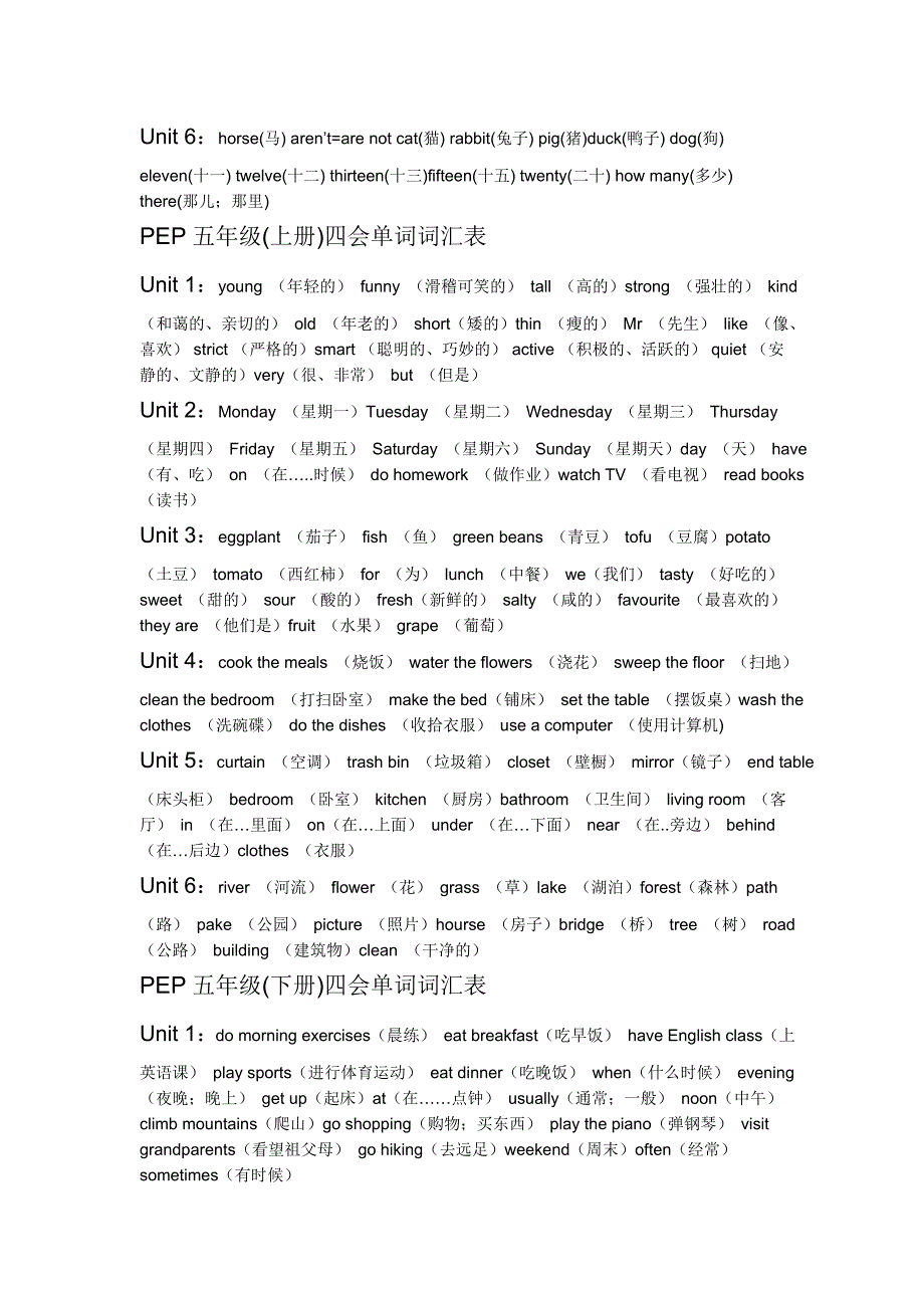 小学英语三~六年级四会单词汇总.doc_第3页