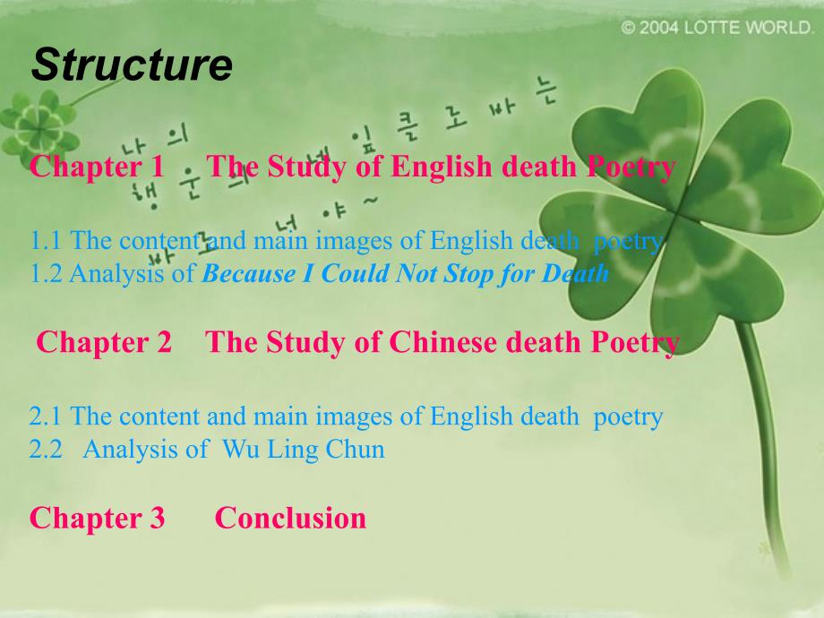 Comparative study of views of death between Chinese and English poetry死亡诗比较_第2页