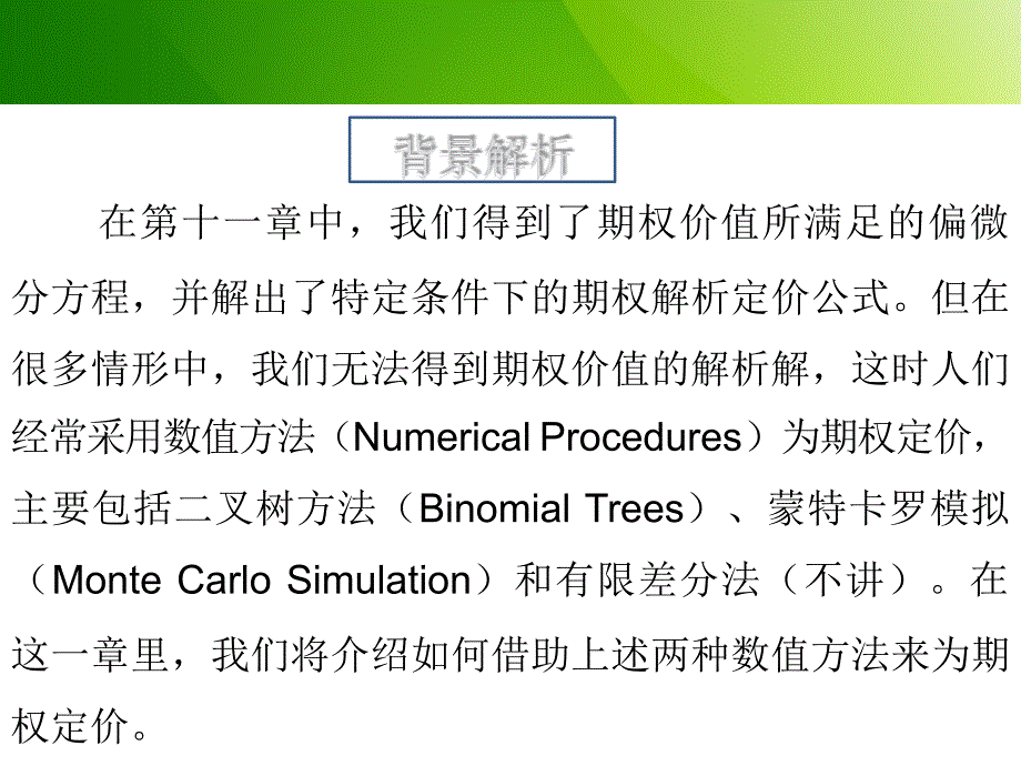 第十二章期权定价的数值方法ppt课件_第3页