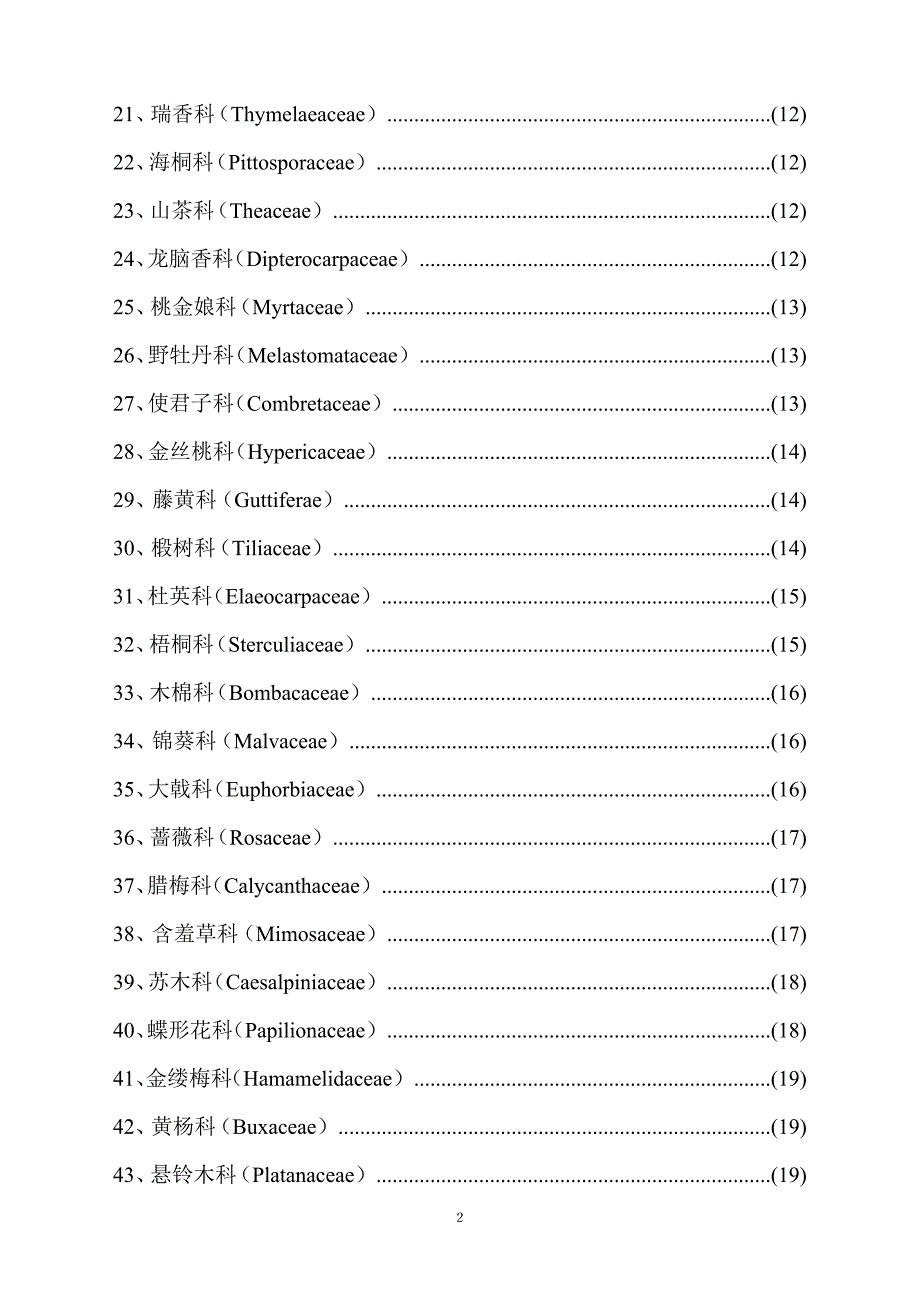 园林植物常见科识别要点.doc_第2页