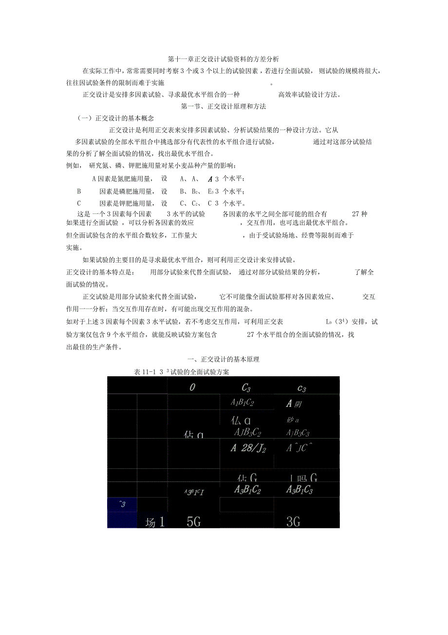 正交试验方差分析报告_第1页