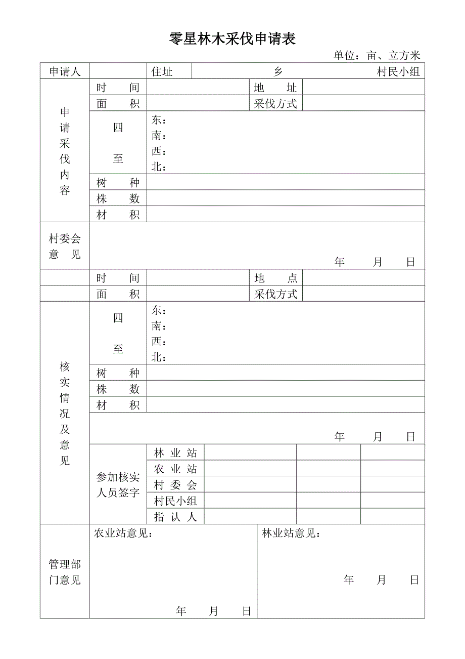 零星林木审批表、设计表、证明.doc_第3页