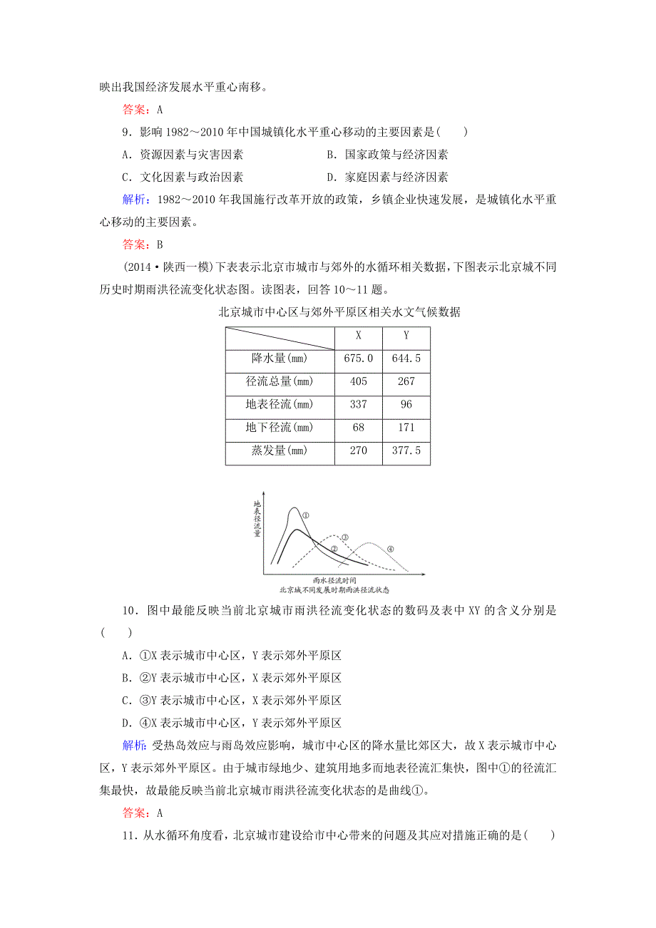 【与名师对话】新课标高考地理总复习 课时跟踪训练20_第4页