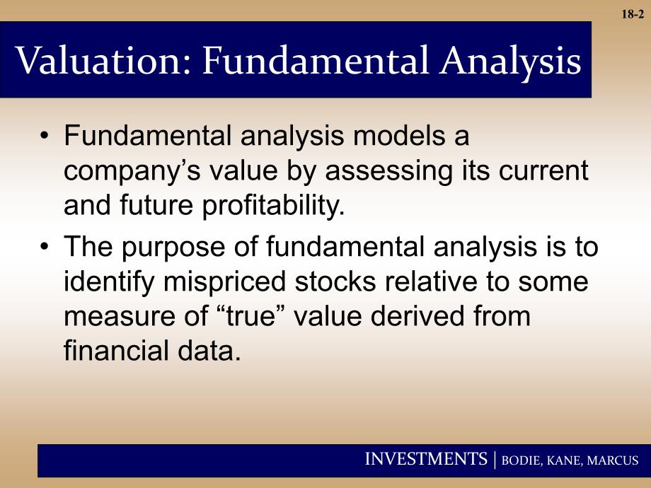 投资学英文课件：Chap018 Equity Valuation Models_第2页