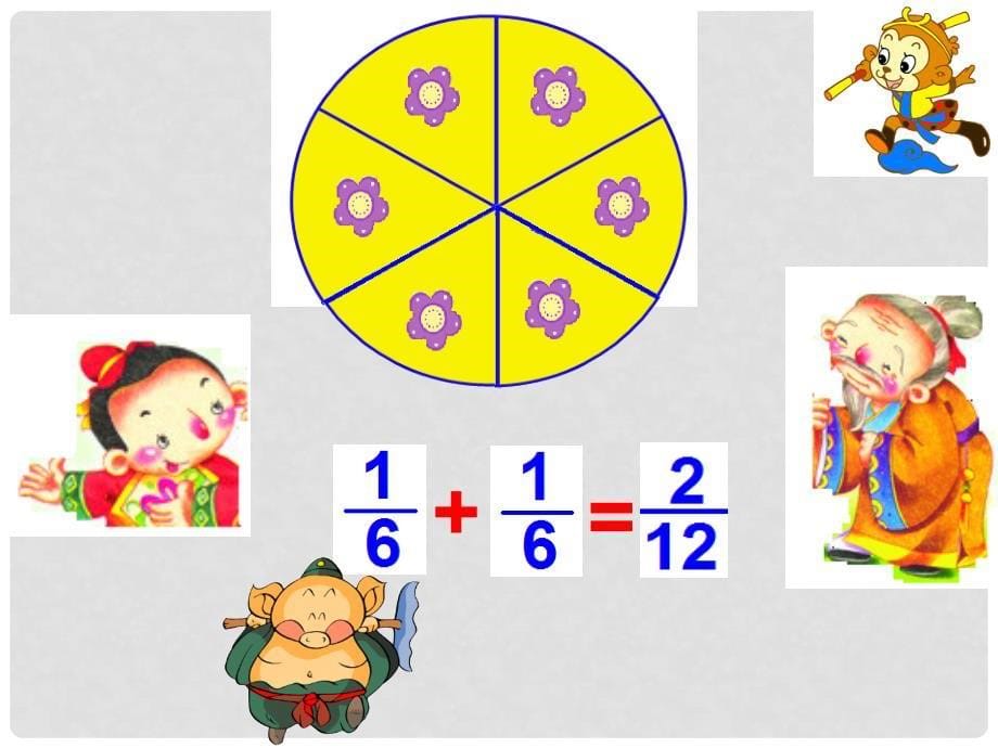 三年级数学上册 分数的简单计算6课件 人教新课标版_第5页