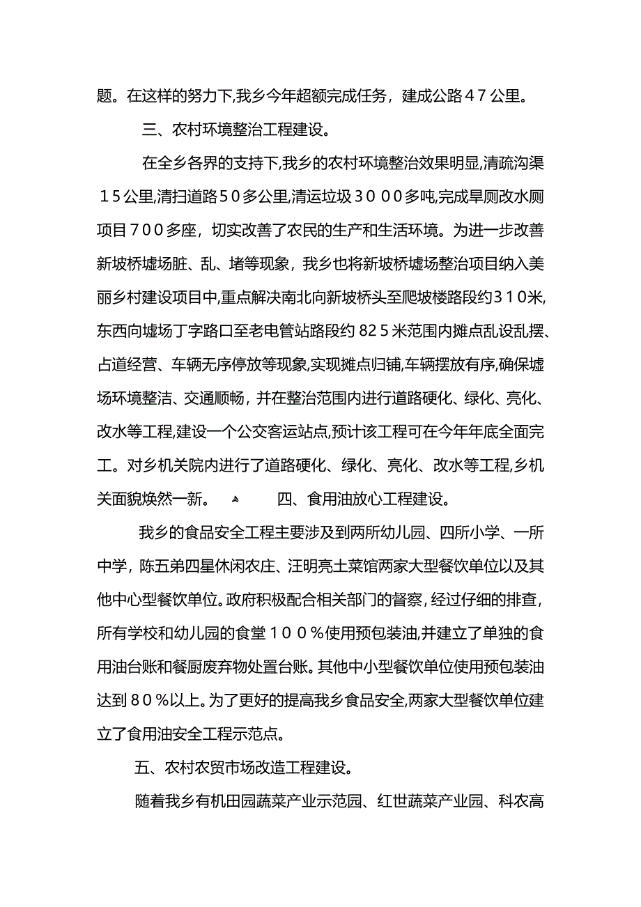 乡镇为民办实事的个人年度工作总结 (2)_第3页