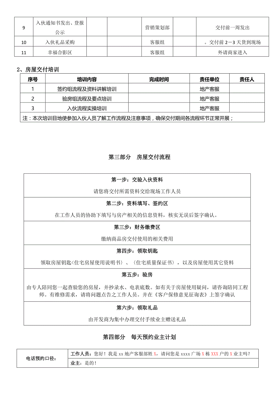 东莞卓越地产集中交付活动方案_第4页