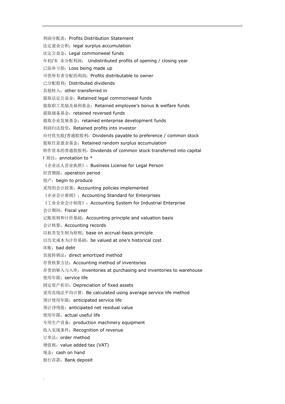 审计、财务常用英文词汇_第3页