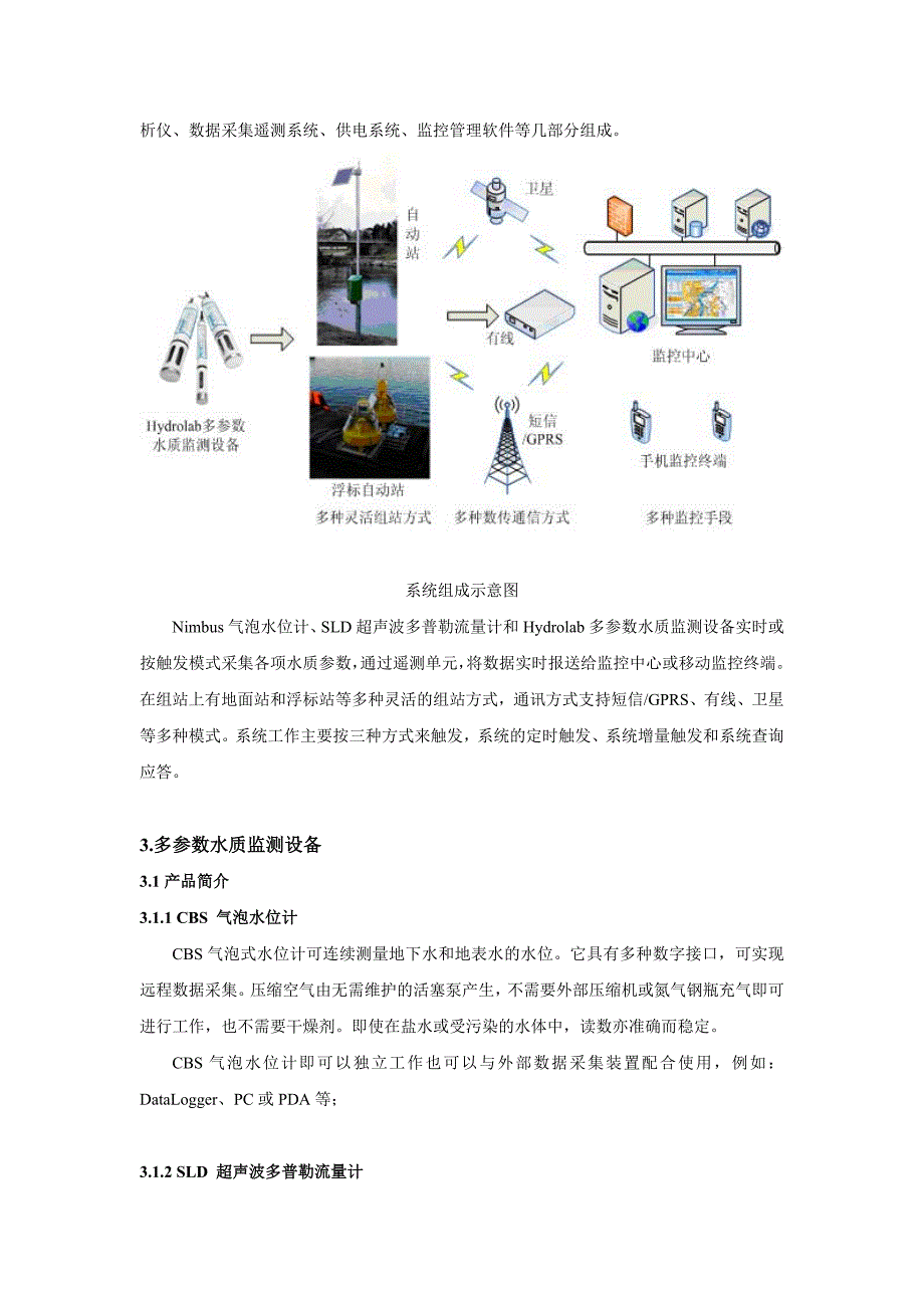 小型水文水质自动监测站技术方案_第2页