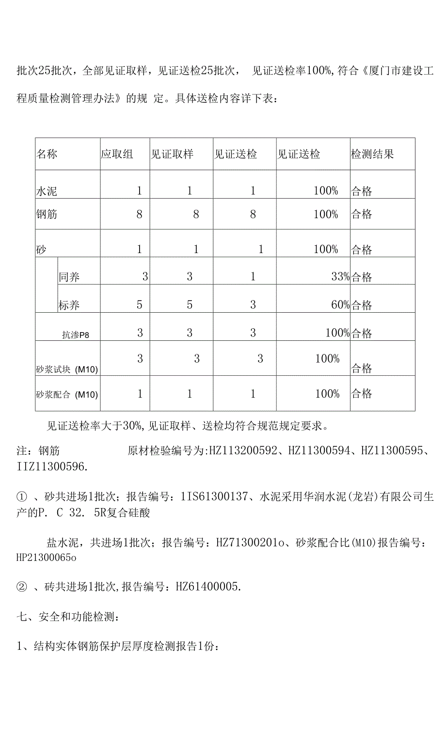 综合楼基础质量自评报告(监理厦门).docx_第4页