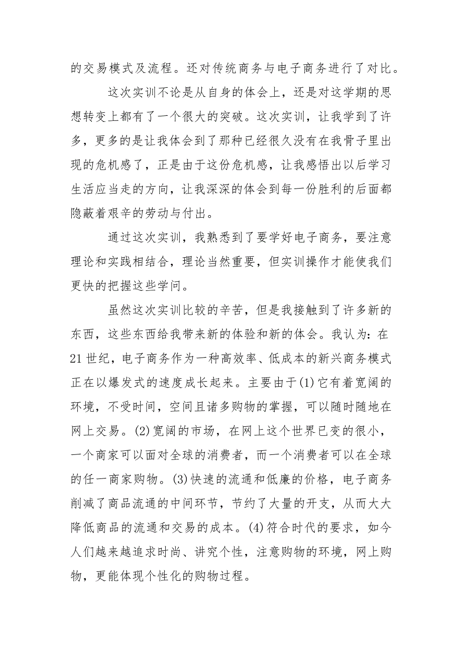 电子商务实习心得总结1000字.docx_第2页