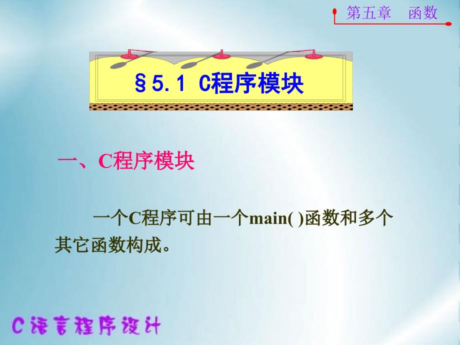 谭浩强版经典课件C语言程序入门函数_第3页