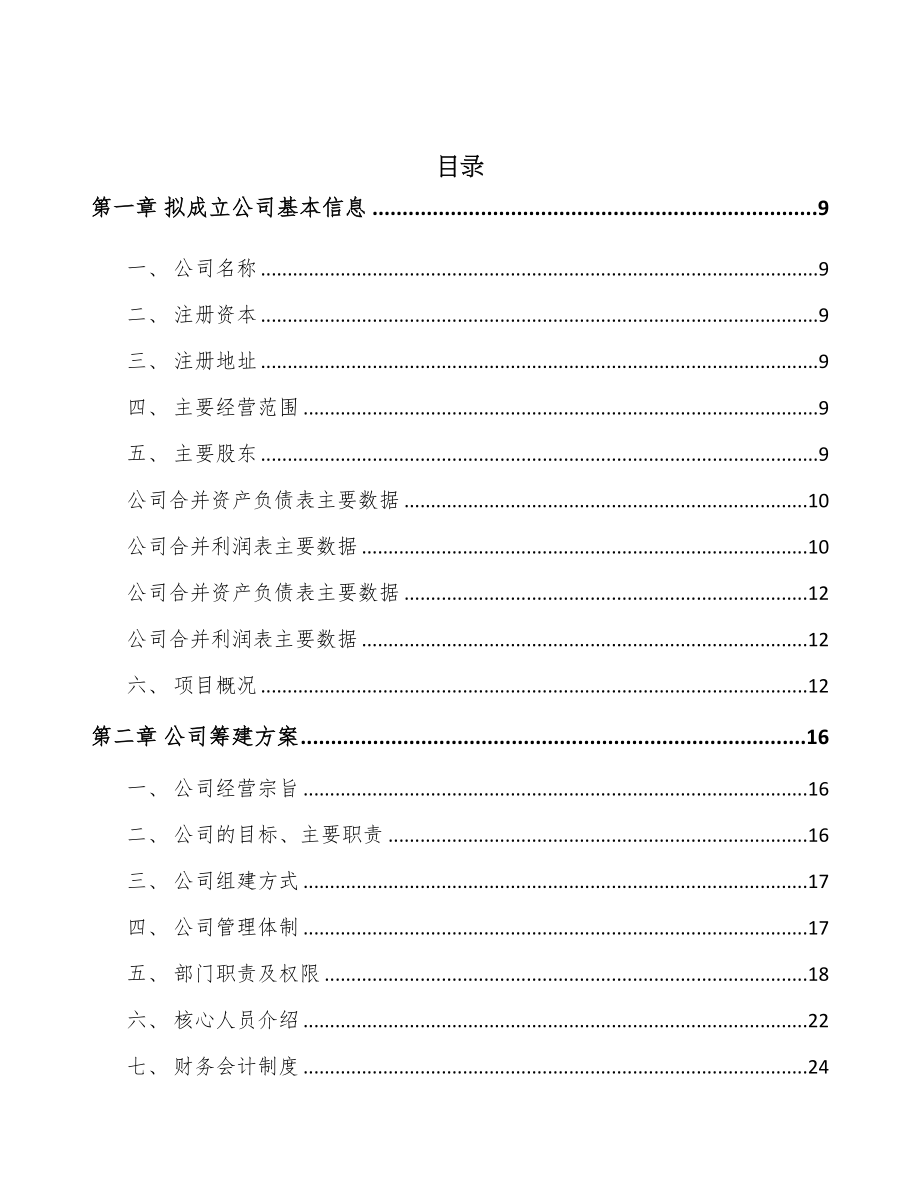 广州关于成立TPU产品公司可行性研究报告(DOC 84页)_第2页