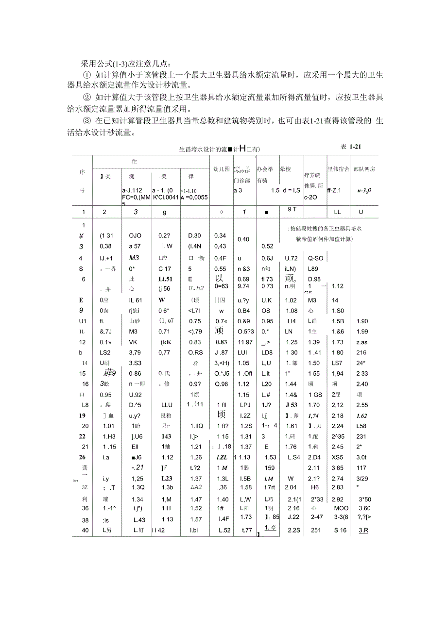 设计秒流量的计算_第4页