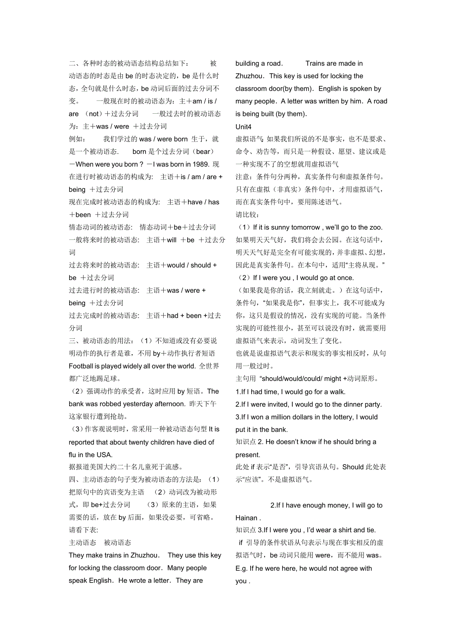 初三语法基本知识点总结_第2页