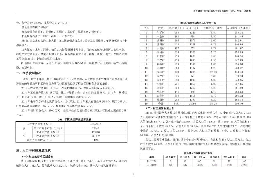 永兴县塘门口镇镇域村镇布局规划（2030）_第5页