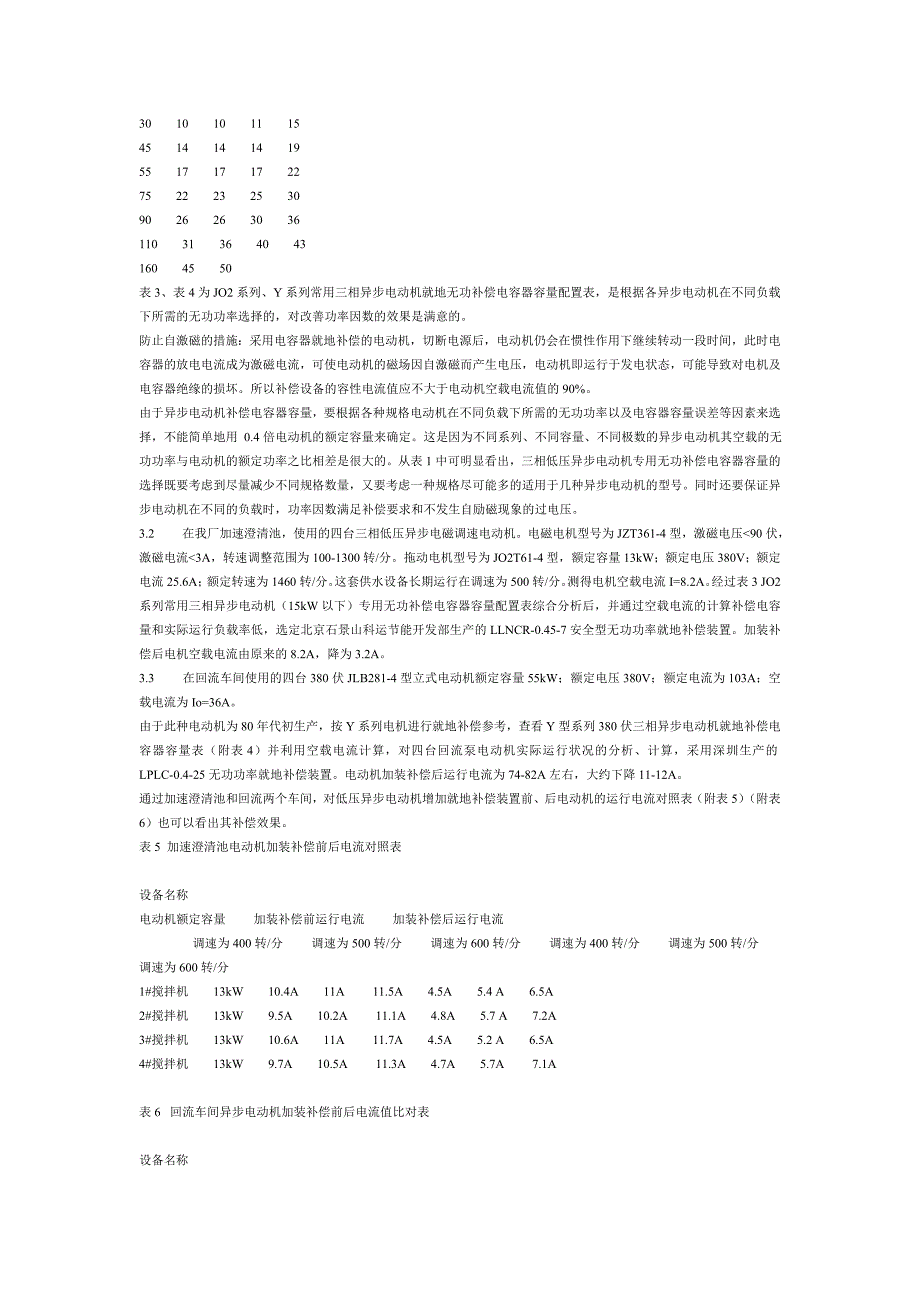 低压异步电动机就地无功补偿在水厂中的应用.doc_第4页