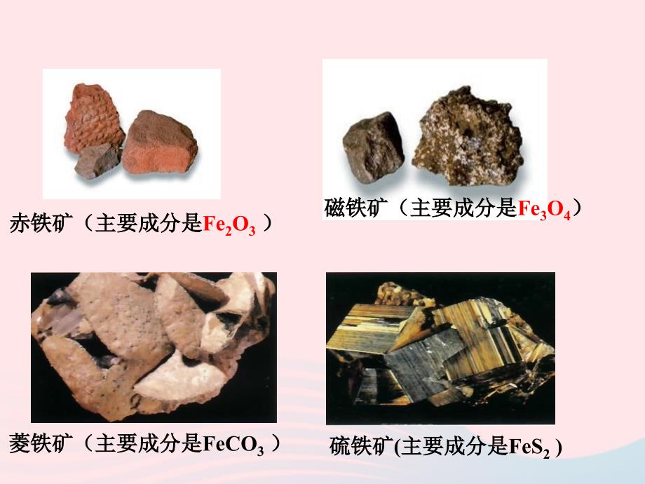 九年级化学下册第八单元金属和金属材料课题3金属资源的利用和保护第1课时课件1_第4页