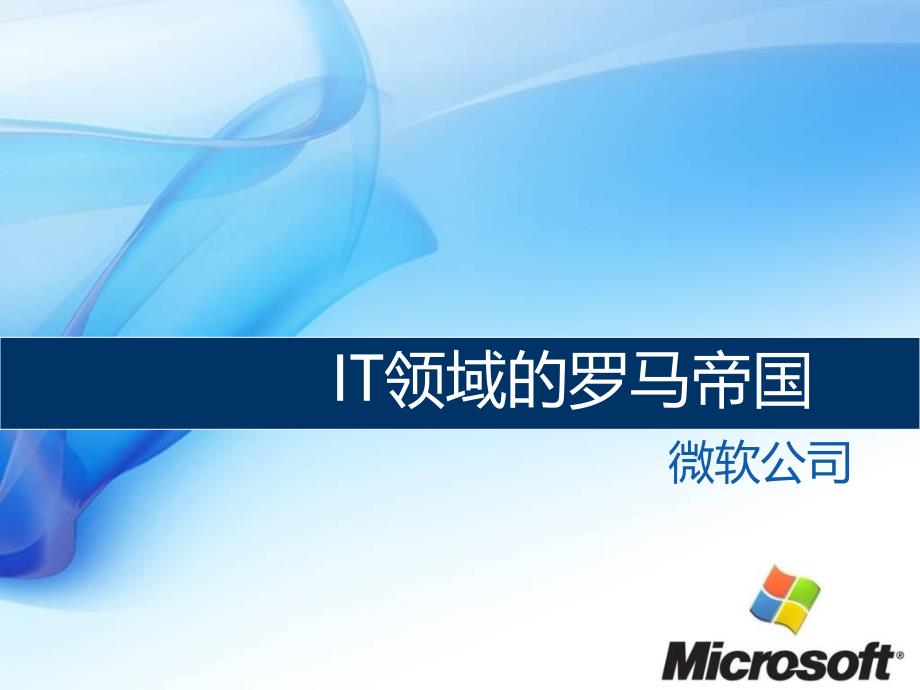 Microsoft微软公司成功关键因素分析_第1页