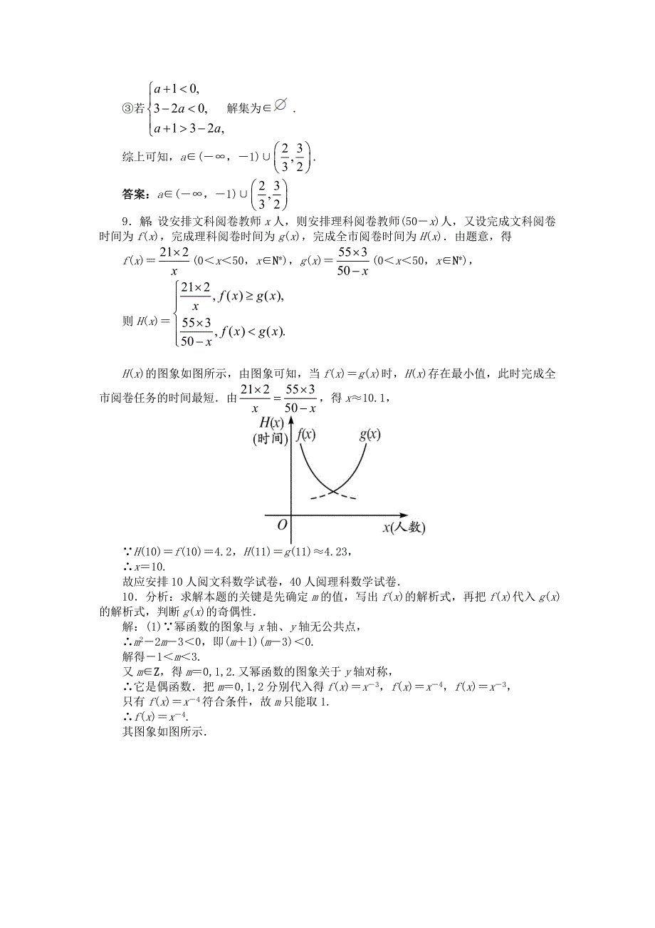 最新高一数学苏教版必修1课后训练：3.3幂函数 Word版含解析_第3页