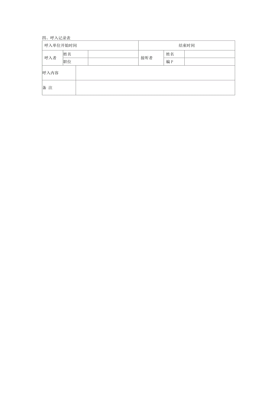 呼叫中心管理管理流程_第4页