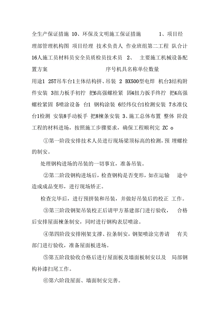 双龙汽车上海4S店施工组织设计_第2页