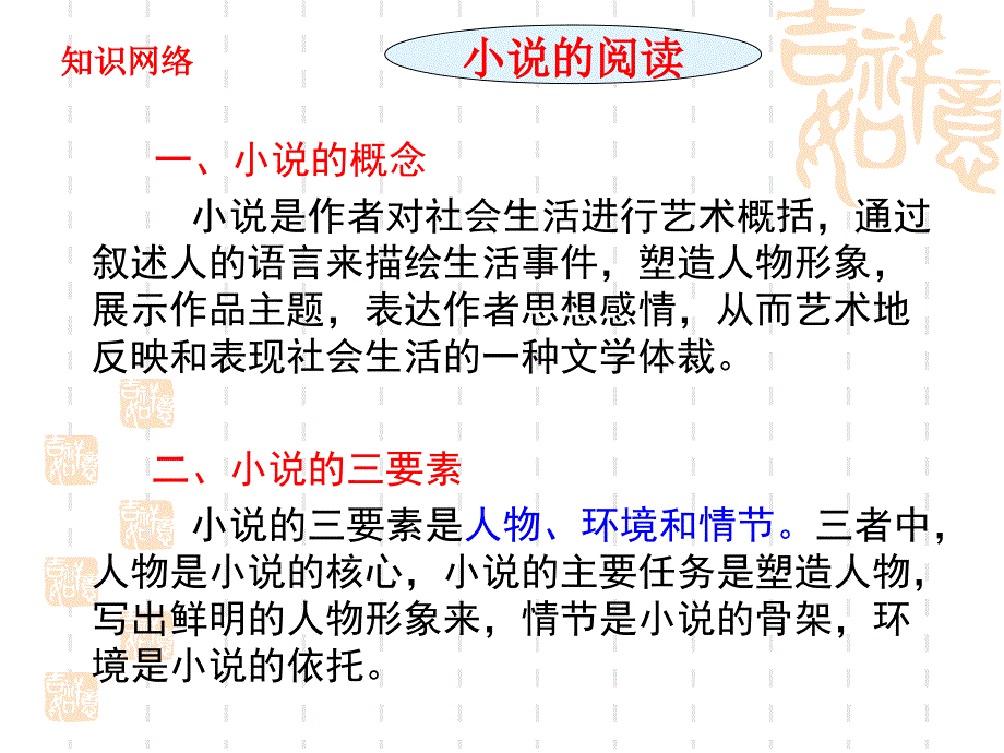 中考小说阅读复习_第2页