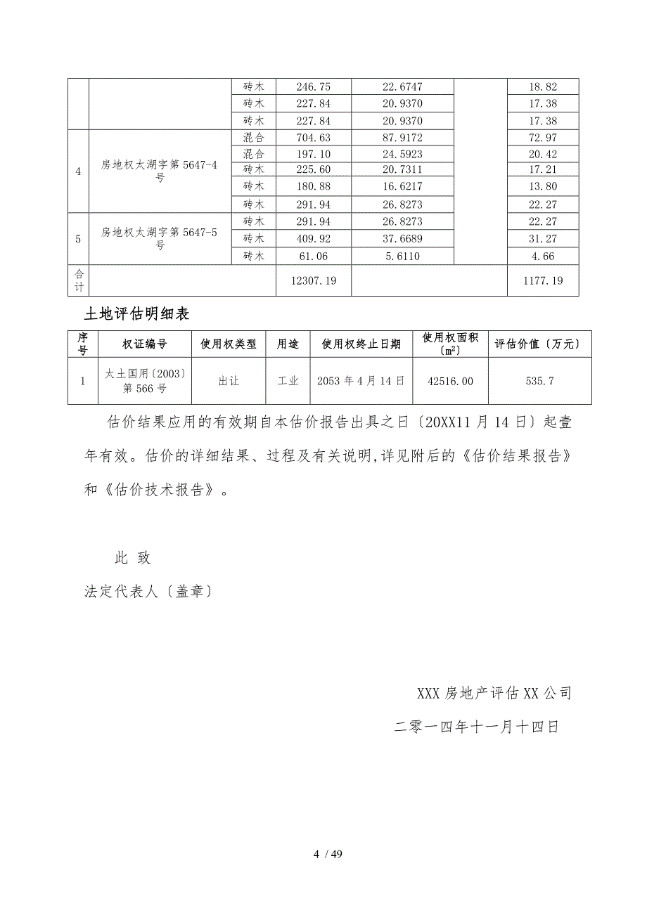 房地产估价报告13_第4页