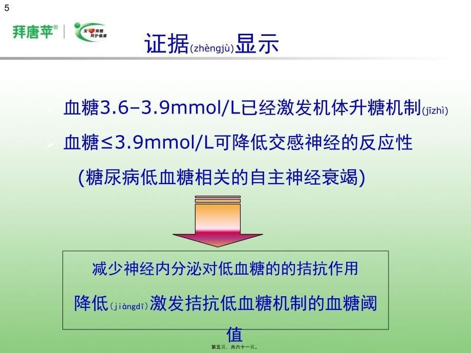 糖尿病低血糖的危害和应对用药安全世纪行课件_第5页