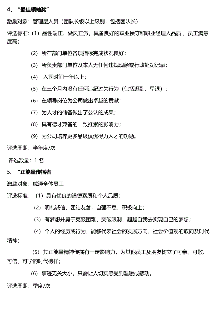 公司荣誉体系(最新整理)_第3页