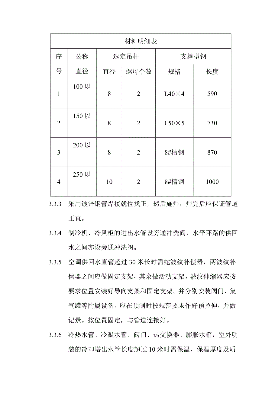 空调供回水干管道施工方案_第4页