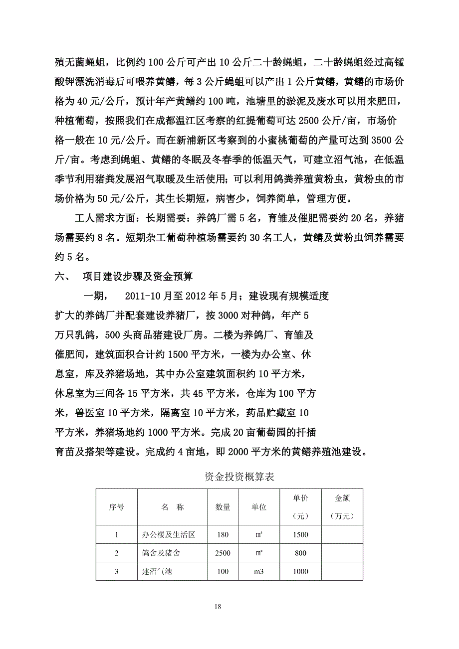 肉鸽生态养殖场综合建设项目可行性方案.doc_第3页