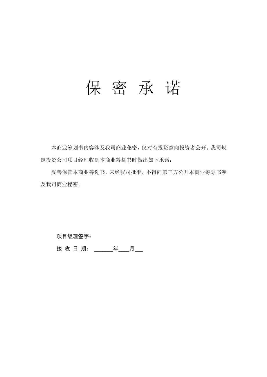 公司商业策划书样本.doc_第2页