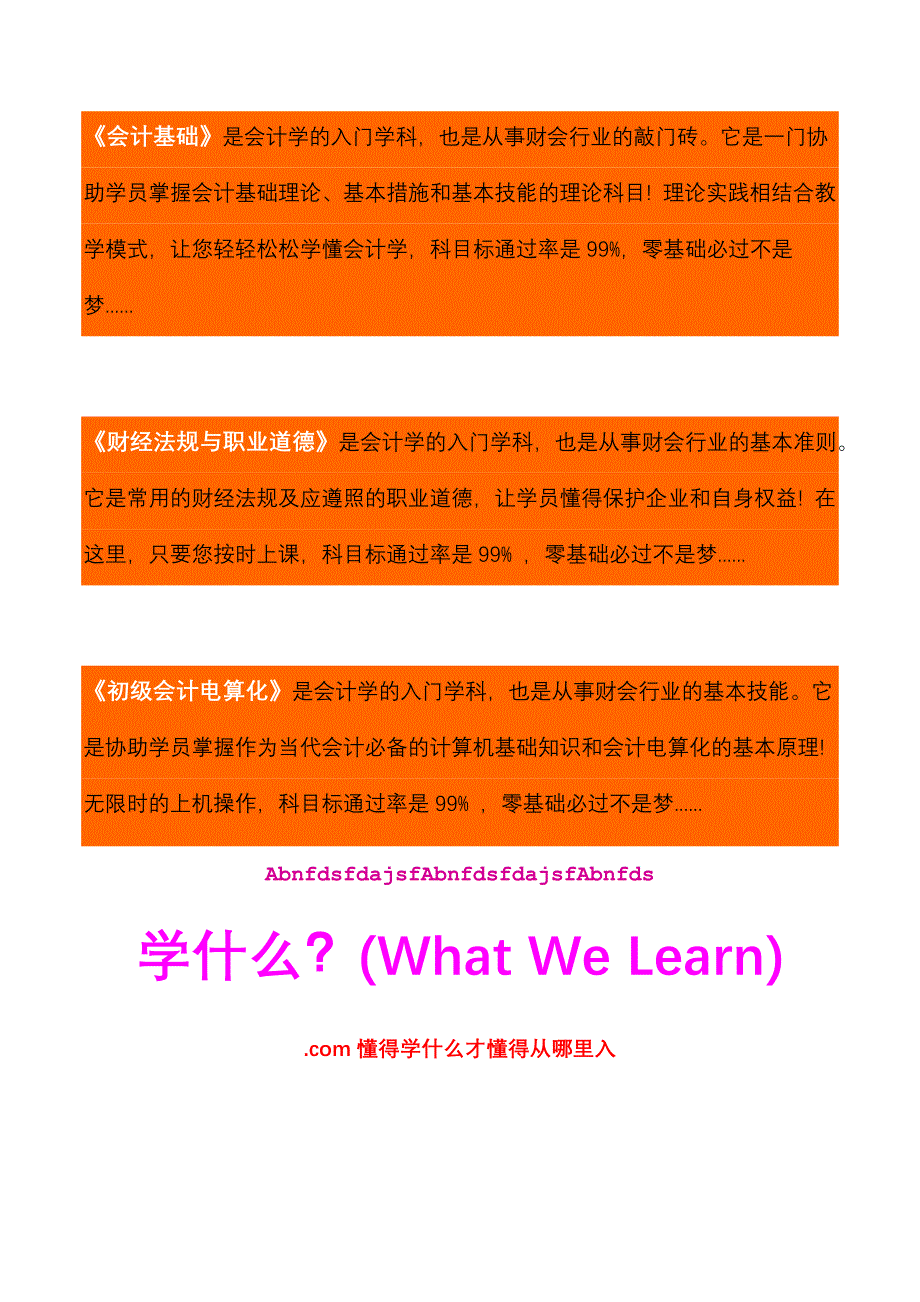 2024年和润会计会计从业资格证考试辅导_第2页