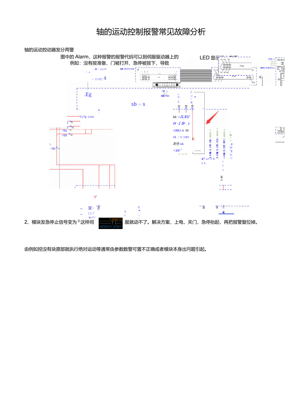 欧姆龙NC433_轴的运动控制报警常见故障分析_第1页