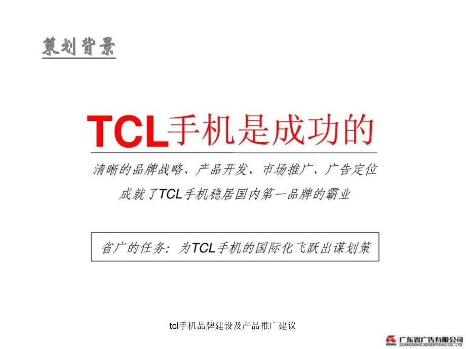 tcl手机品牌建设及产品推广建议课件_第2页