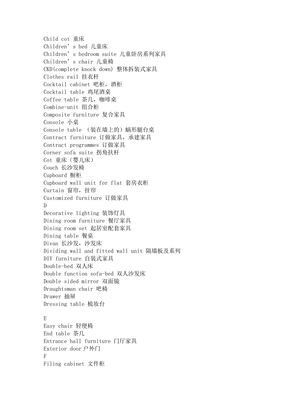 家具英语37599.doc_第2页