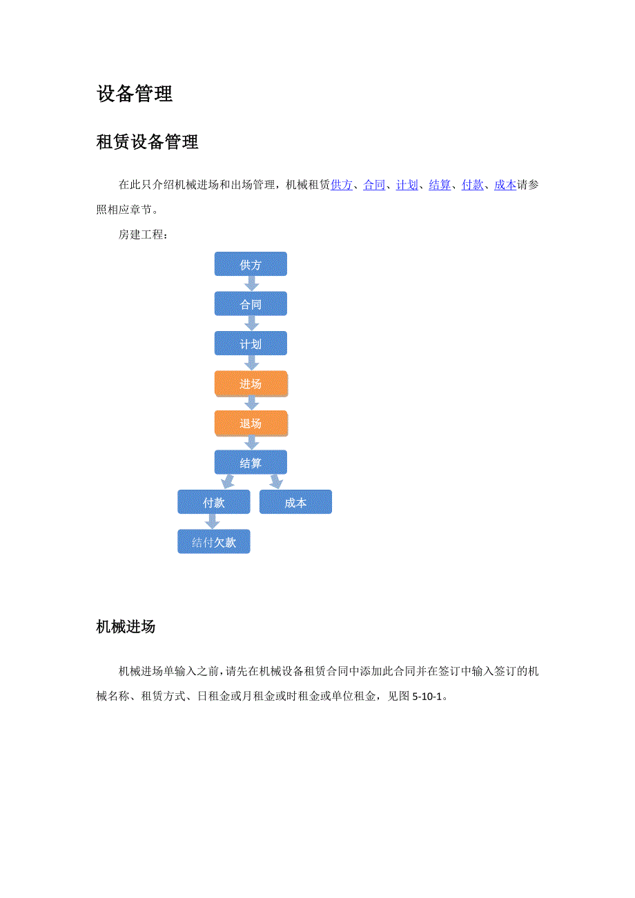 机械设备管理、资产管理软件.docx_第1页