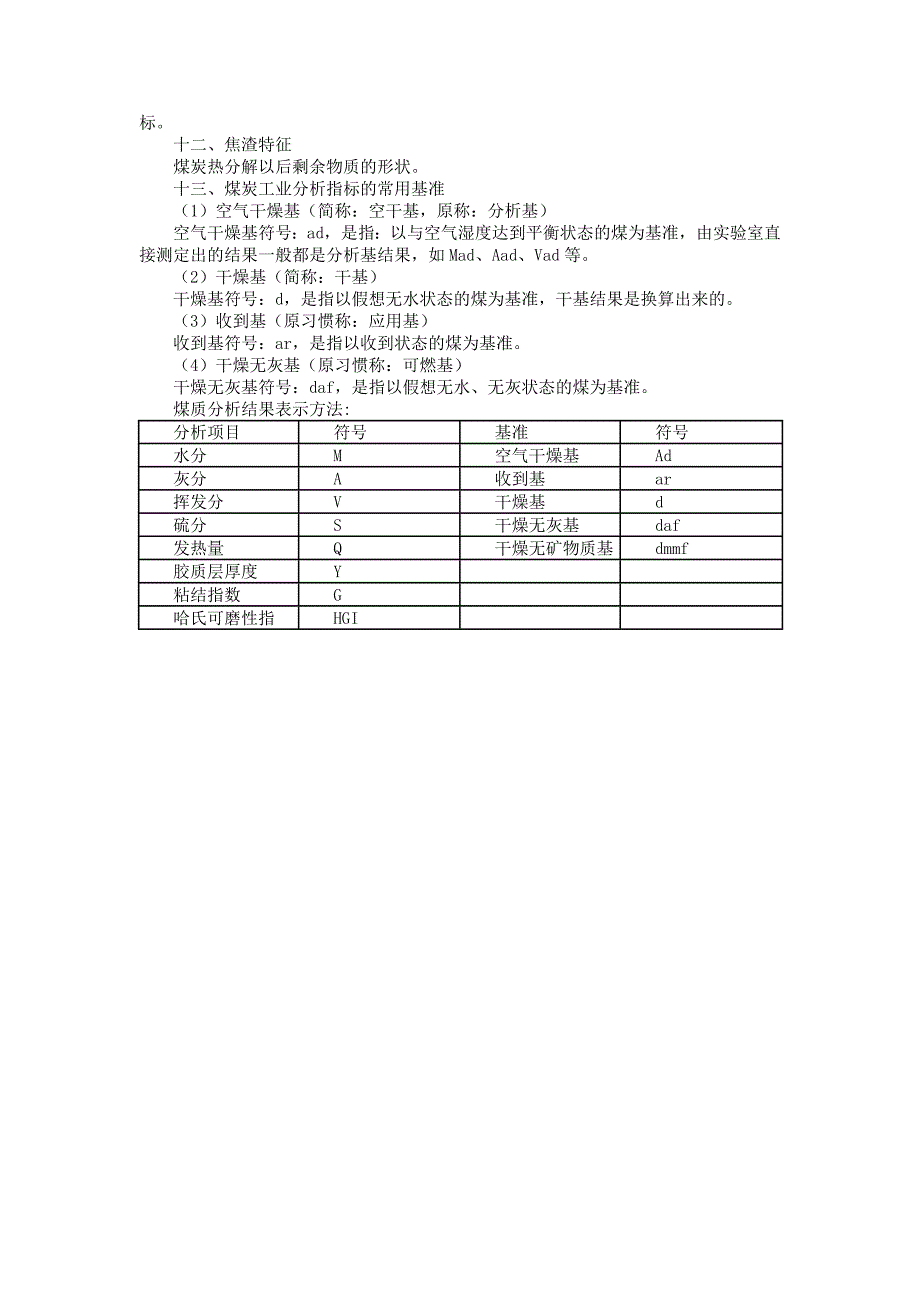 煤炭质量常用指标的含义_第3页