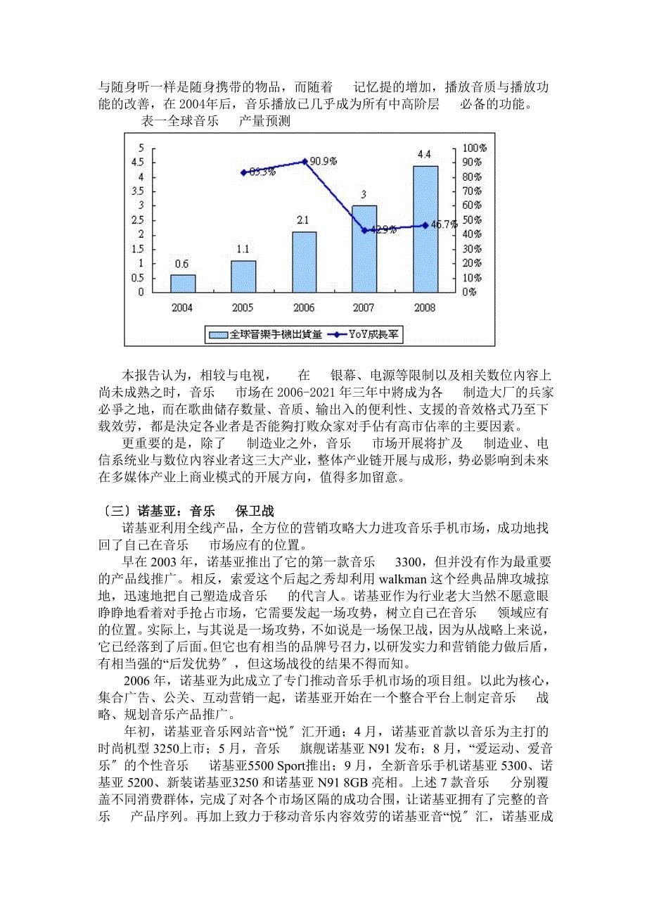 NOKIA音乐手机广告策划书_第5页