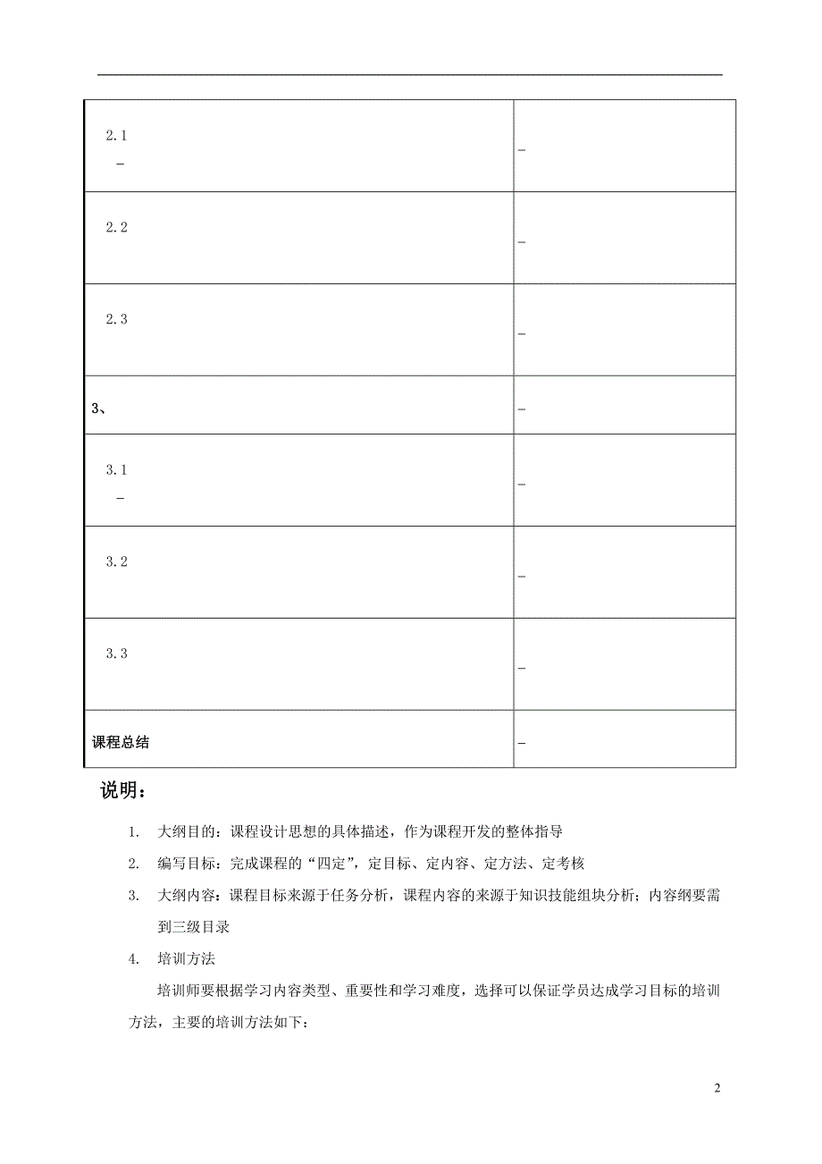 课程大纲-模板_第2页