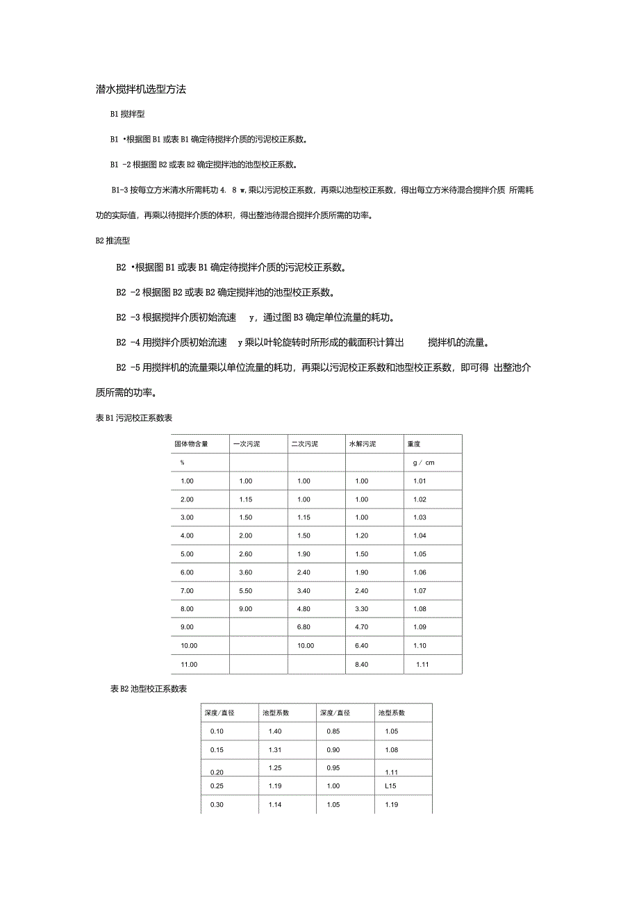 潜水搅拌机选型方法_第1页