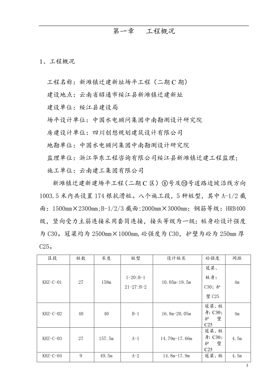 抗滑桩专项施工方案（word）可编辑_第4页