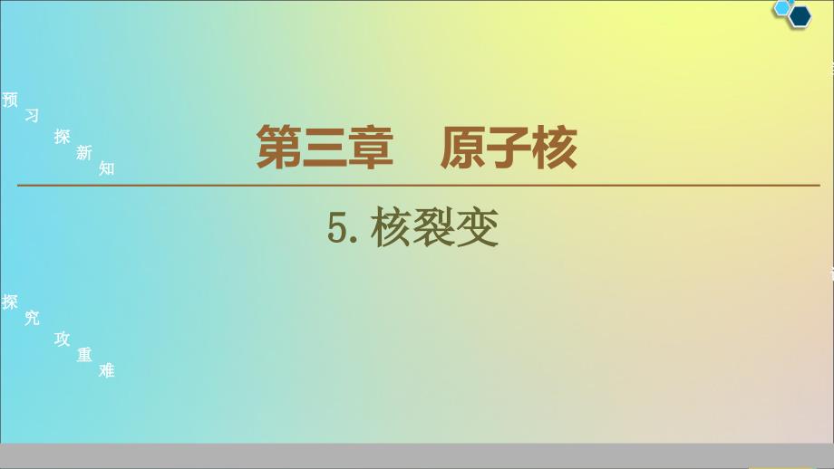 高中物理第3章5核裂变课件教科版选修3510151381(数理化网)_第1页