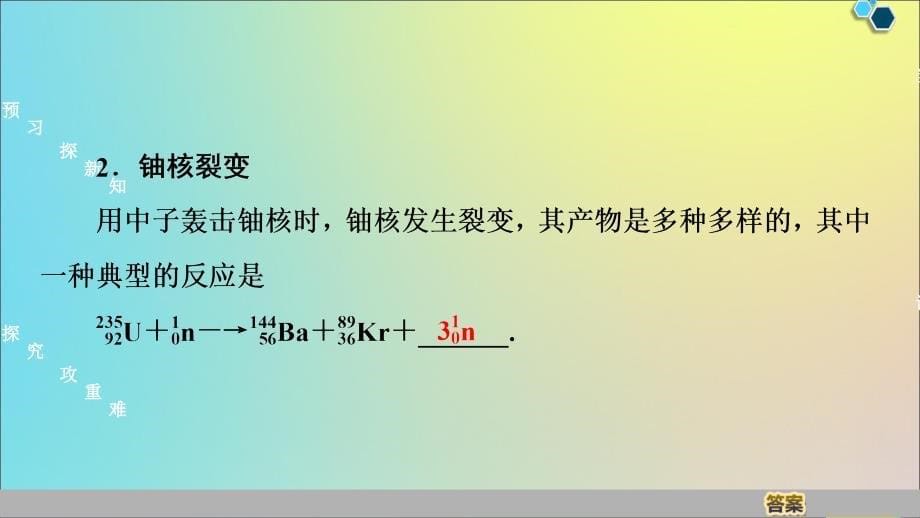 高中物理第3章5核裂变课件教科版选修3510151381(数理化网)_第5页