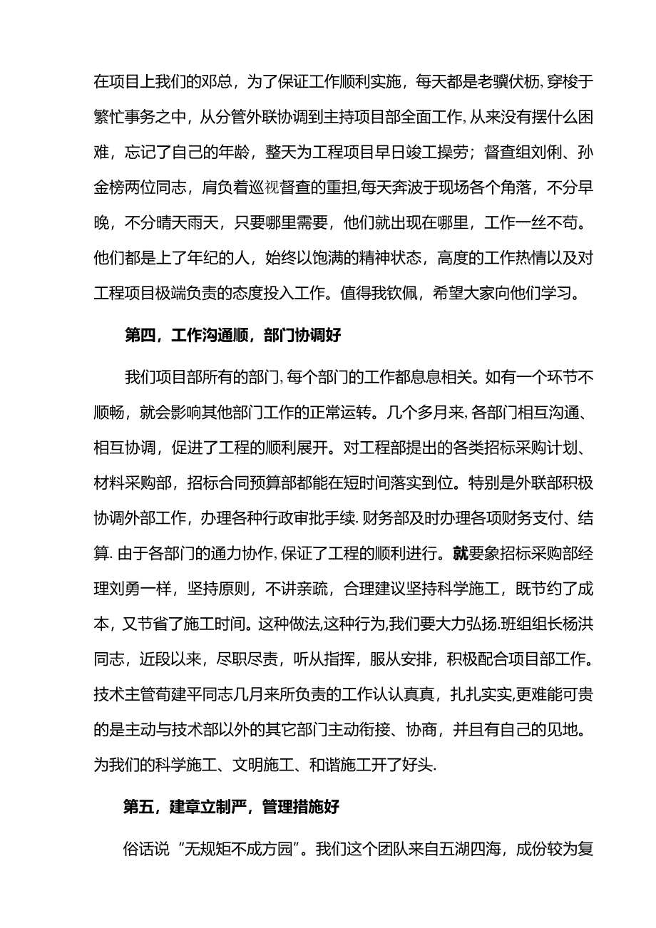 项目阶段性工作总结_第4页