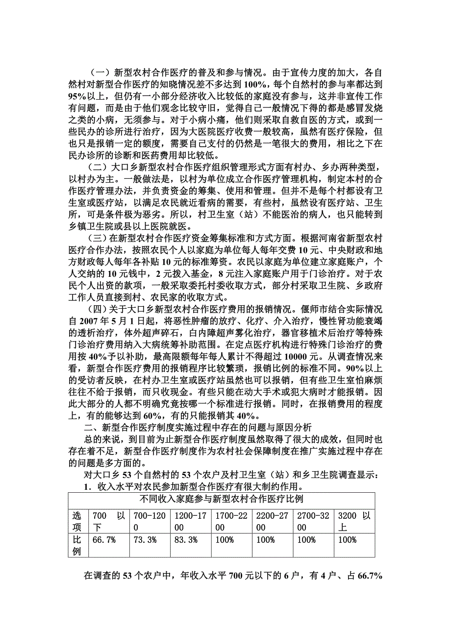 新型农村合作医疗制度调查报告.doc_第4页