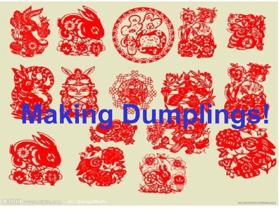 《Lesson　22　Making　Dumplings课件》小学英语冀教课标版一年级起点六年级上册课件8547_第1页